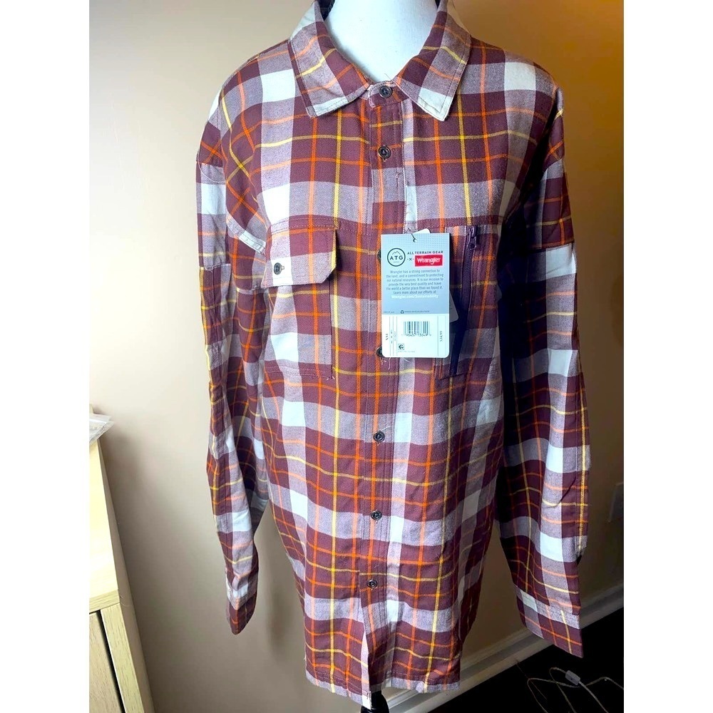 Wrangler Button Down Shirt XXL NWT!